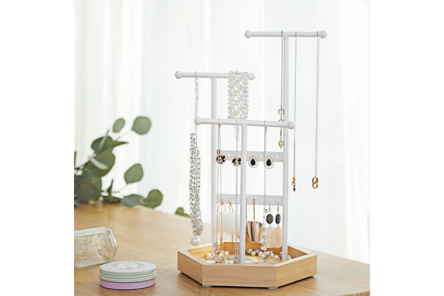 Songmics Jjs03nw - Jewelry Stand