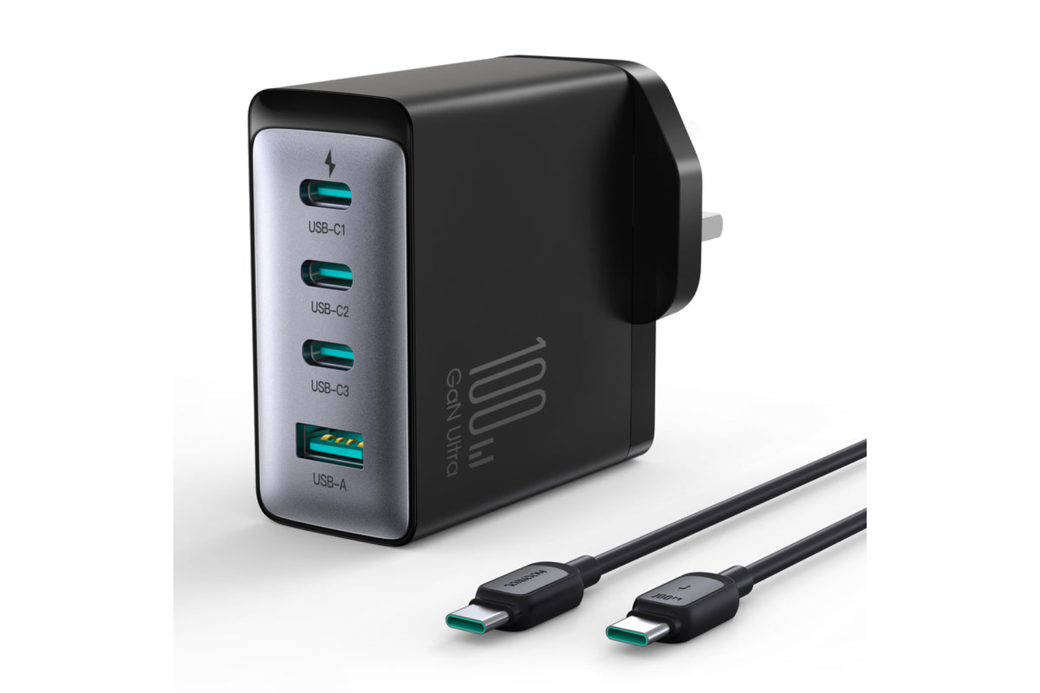 Joyroom GaN Ultra JR-TCG04 100W Fast Charger | Black