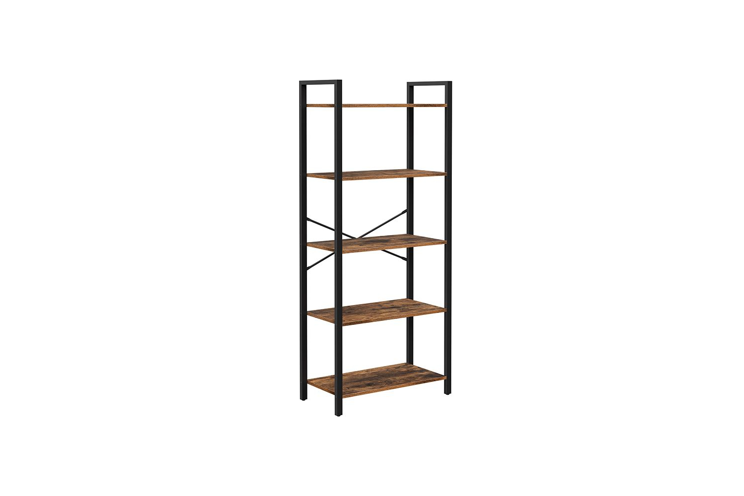 Vasagle Ladder Shelves | 6 Shelves | Rustic Natural/Black