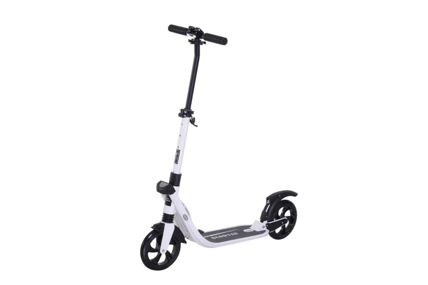 Homcom Foldable Kick Scooter | White