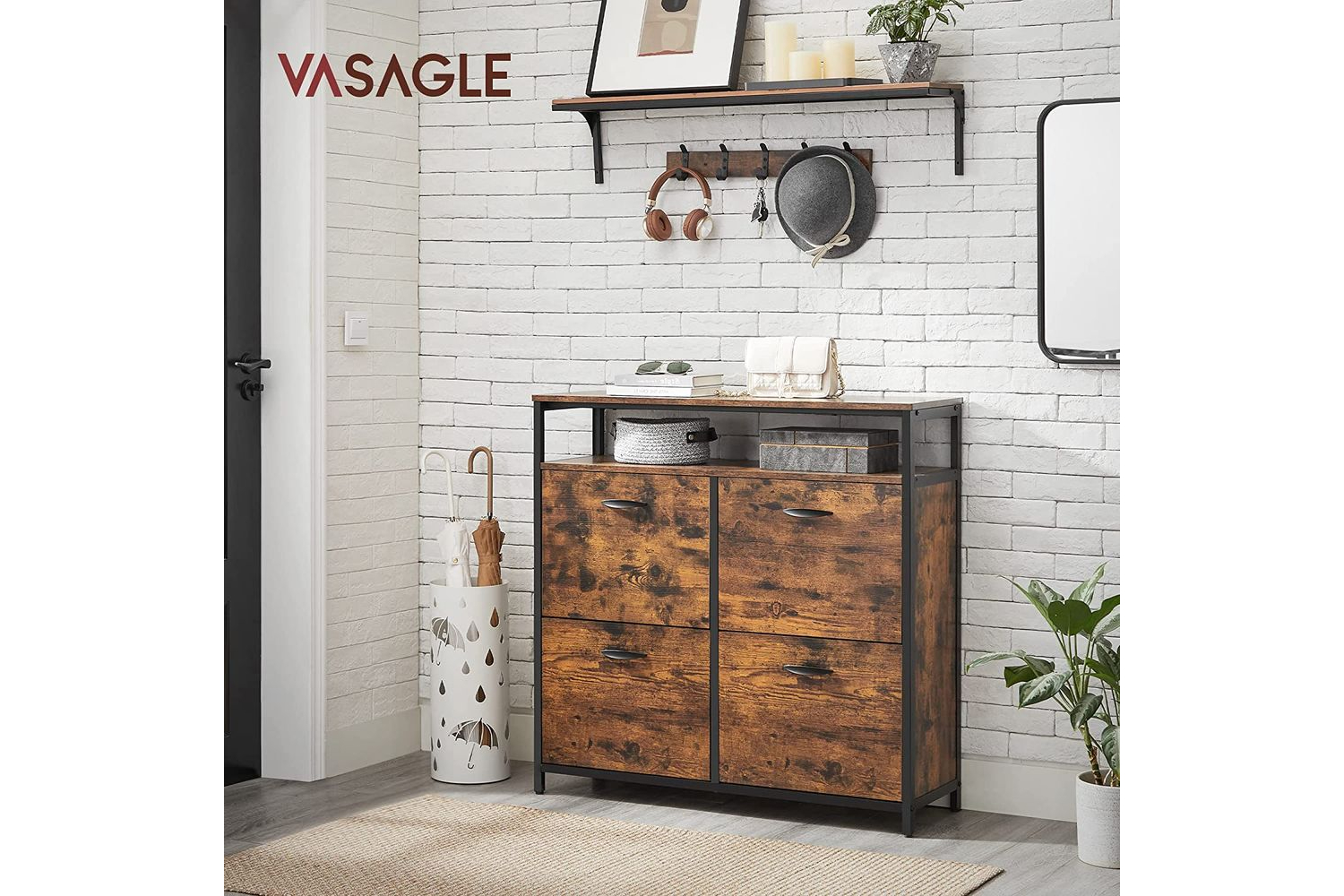 Vasagle Lbs803b01 - Shoe Cabinet