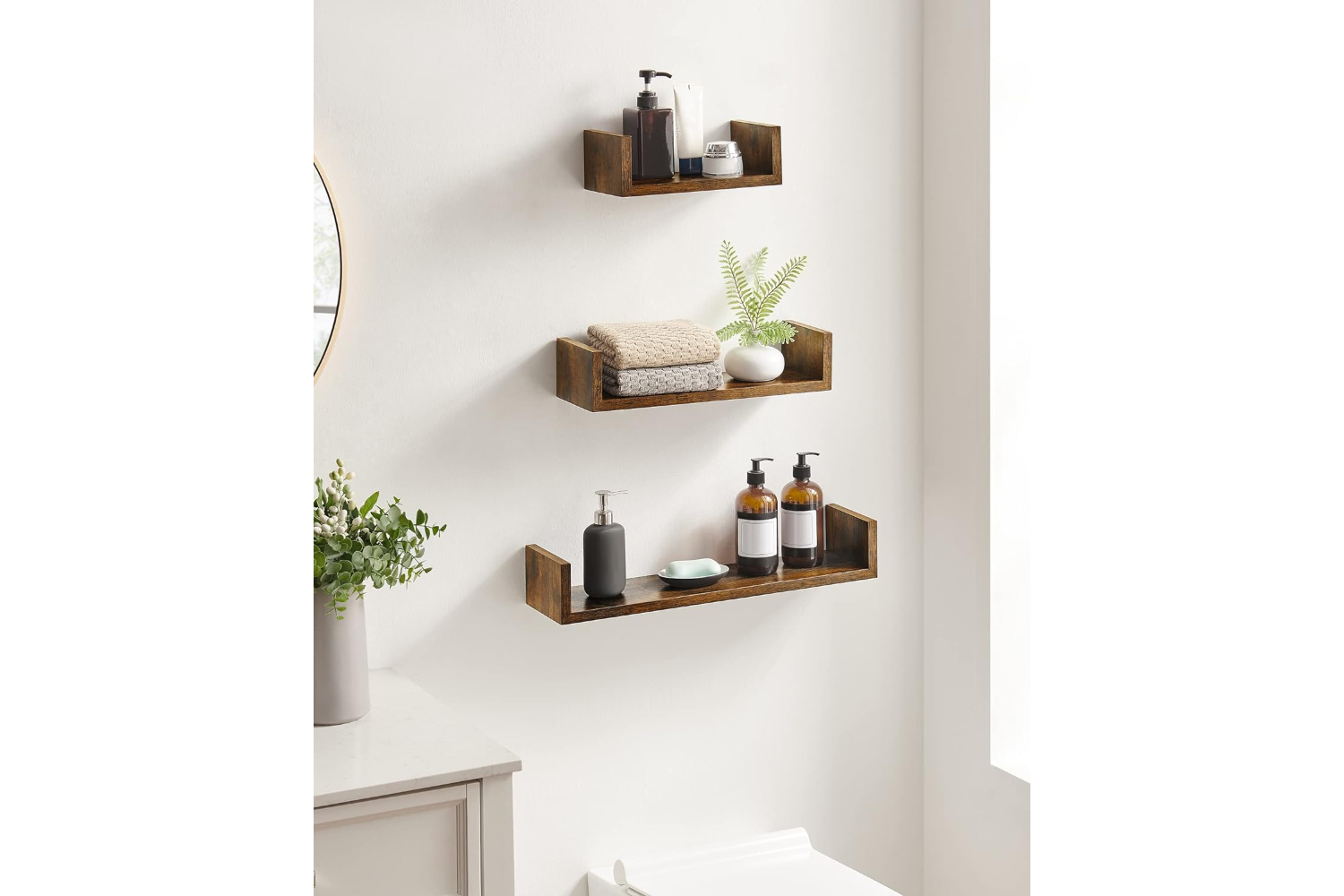 Songmics Lws066t01 - Wall Shelf