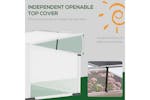 Outsunny Polycarbonate Greenhouse | Silver