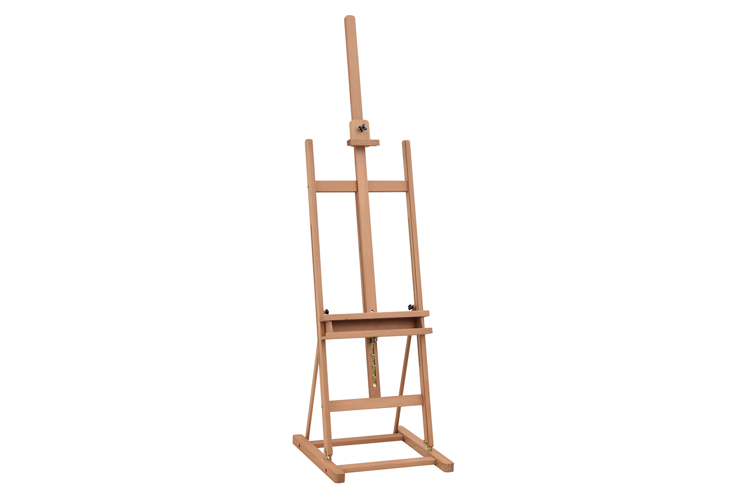 Vinsetto Art Studio Easel with Canvas Holder Pencil Case | Natural