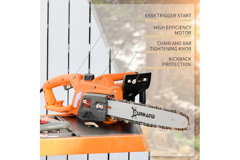 Durhand 2000 W Electric Chainsaw | Orange