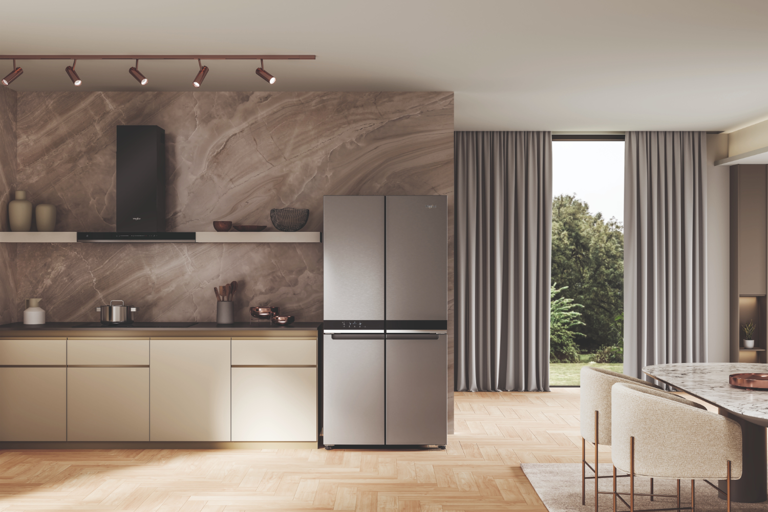 Whirlpool 4 Door Fridge Freezer | WQ9B2LG