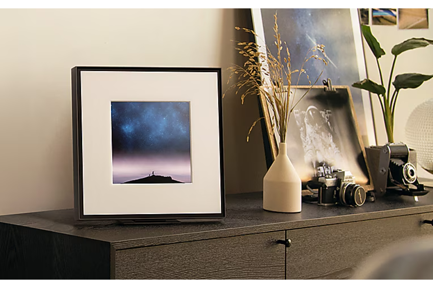 Samsung HW-LS60D Music Frame Wireless Smart Speaker (2024) | Black