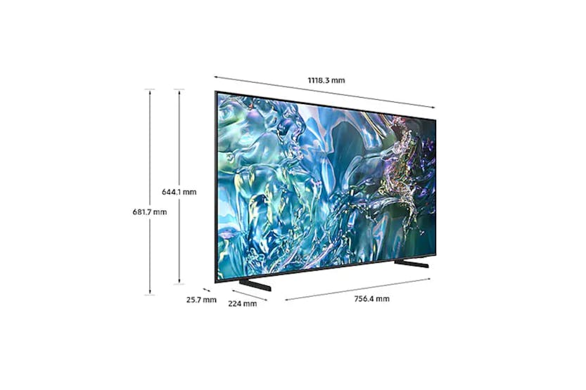 Samsung Q60D 50” QLED 4K HDR Smart TV (2024) | QE50Q60DAUXXU