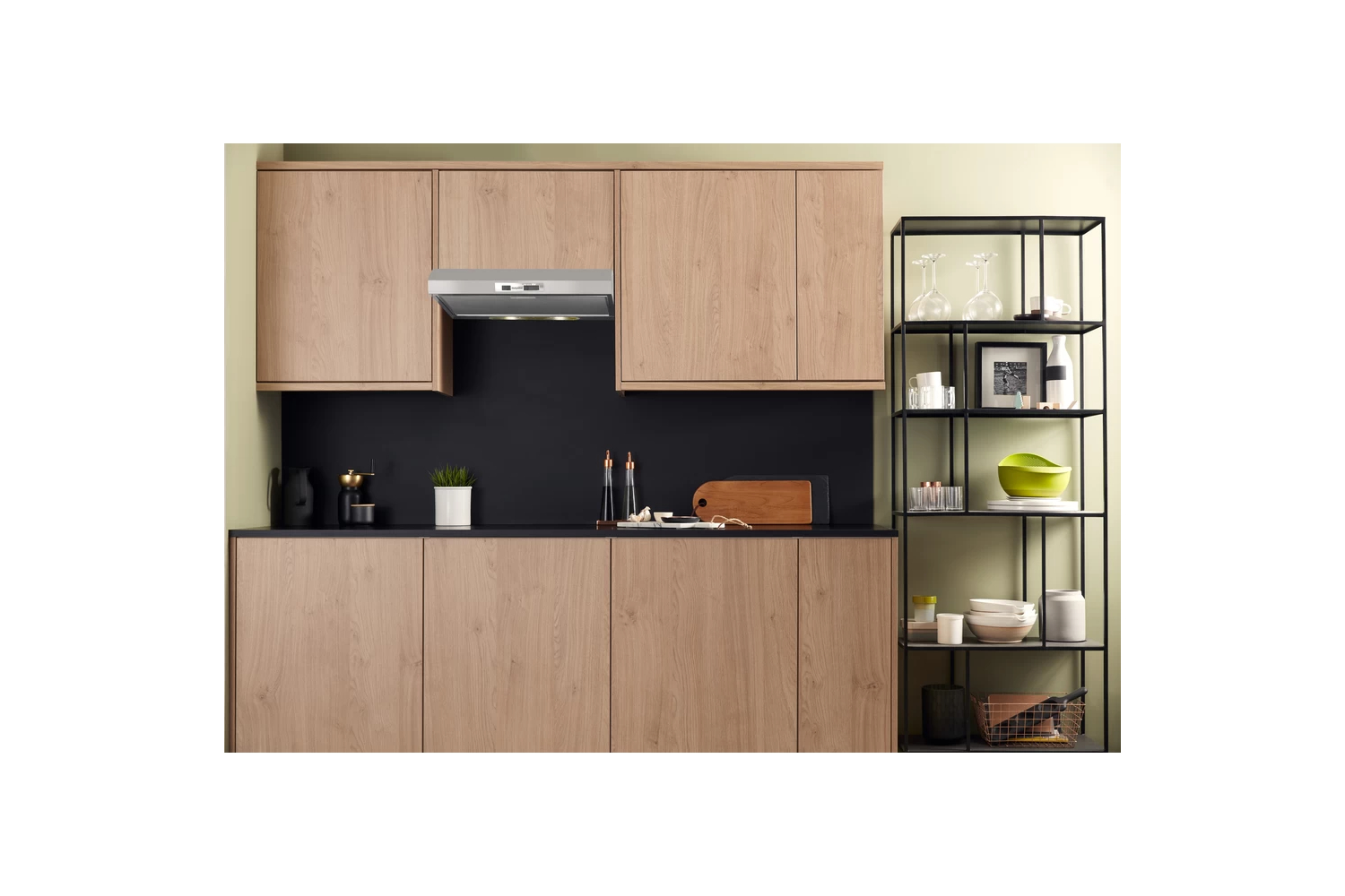 Hotpoint 60cm Integrated Cooker Hood | PSLMO65FLSX