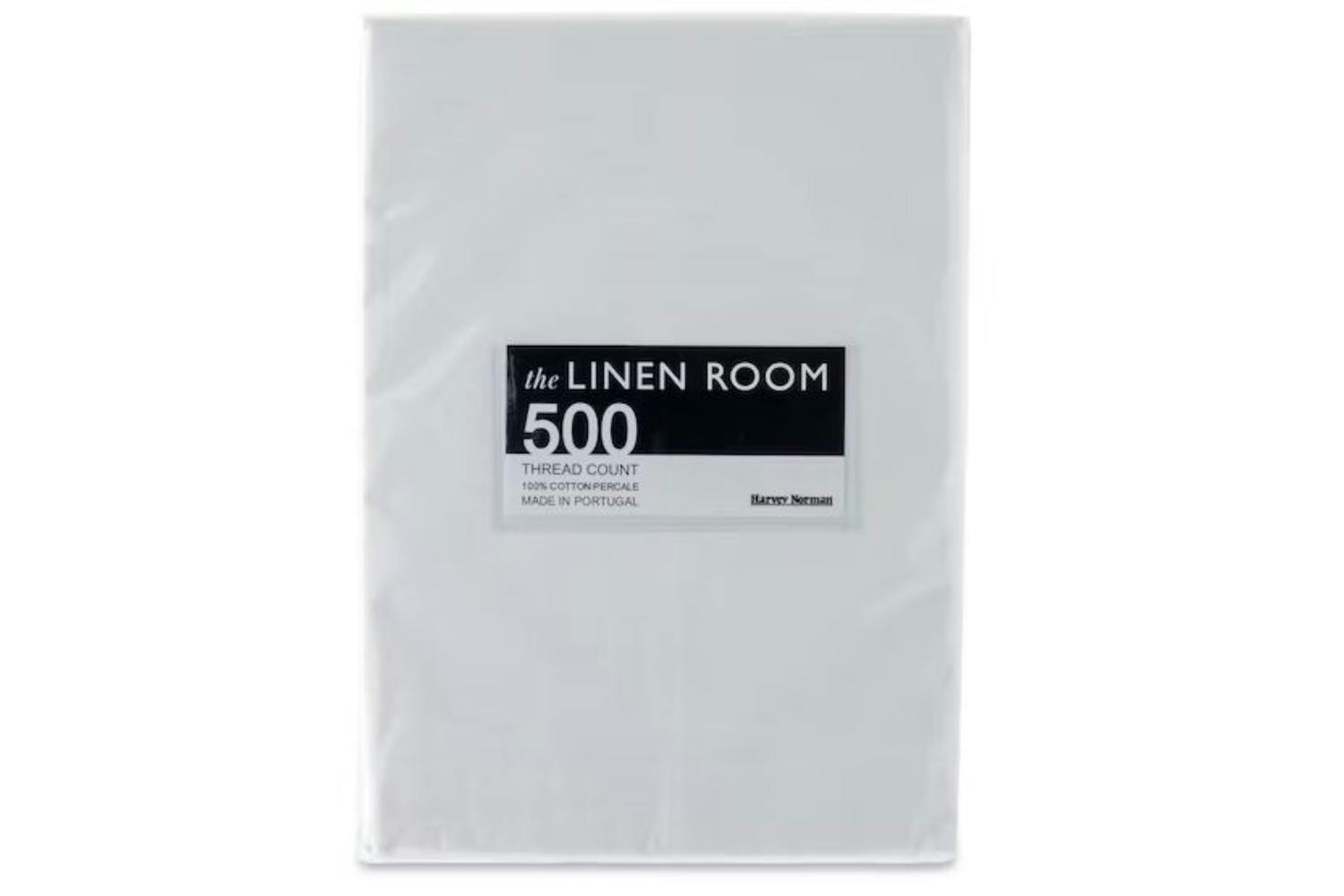 The Linen Room | 500tc Cotton Percale | Flat Sheet | Super King