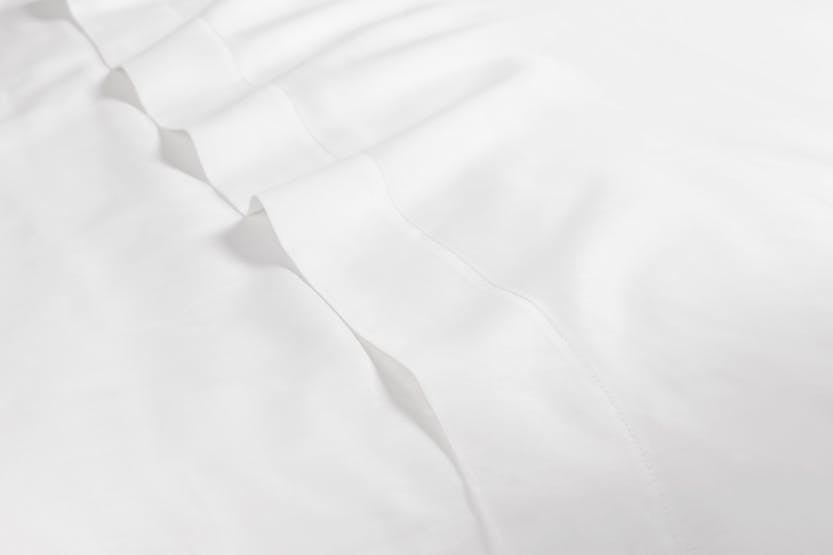 The Linen Room | 500tc Cotton Percale | Flat Sheet | Double
