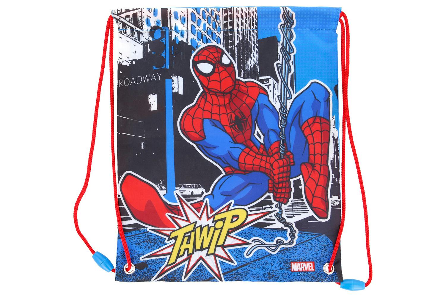 Stor Spiderman Lunchbox and Water Bottle Combo