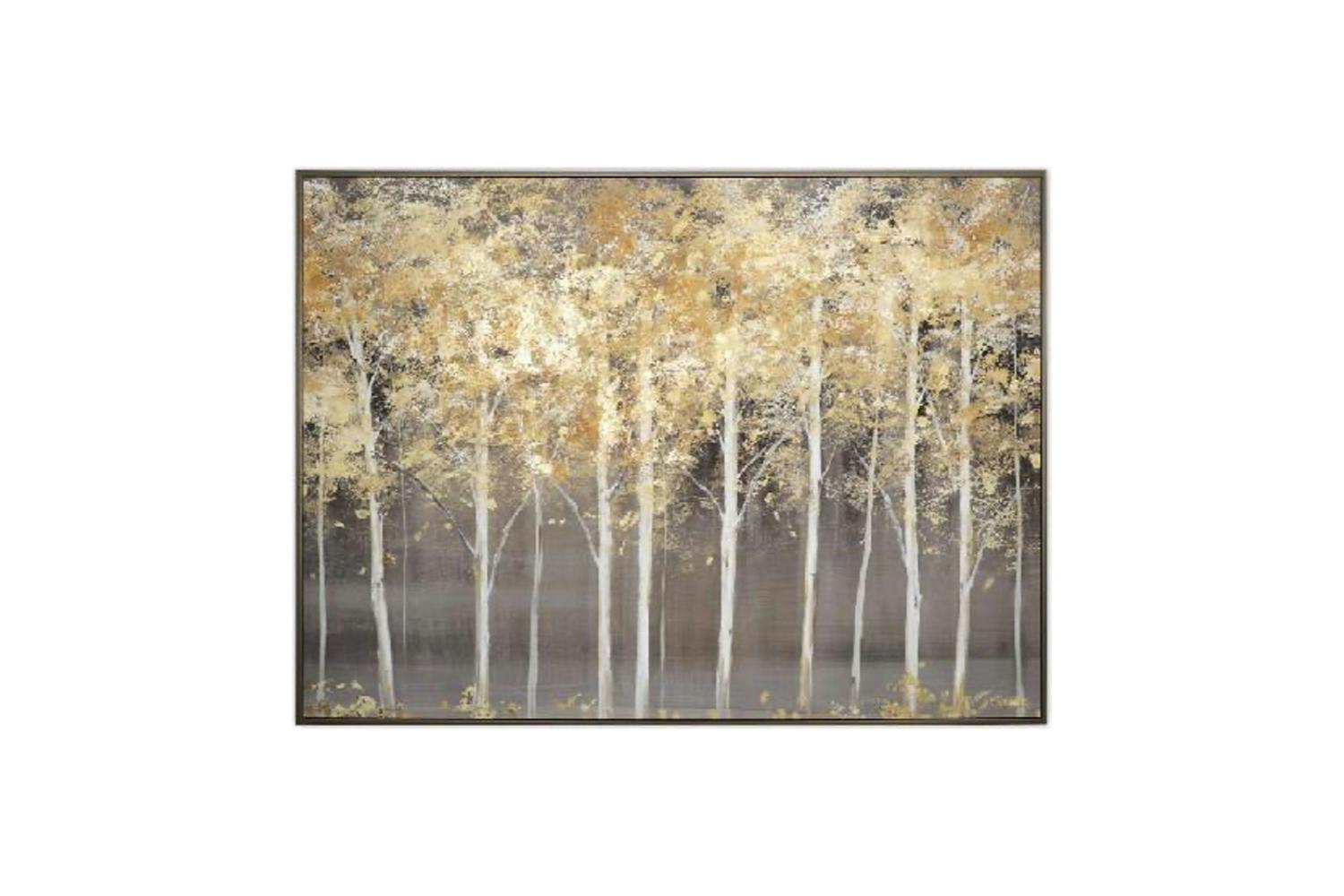 Canvas Gold Rush Wall Frame | 150 x 110 cm
