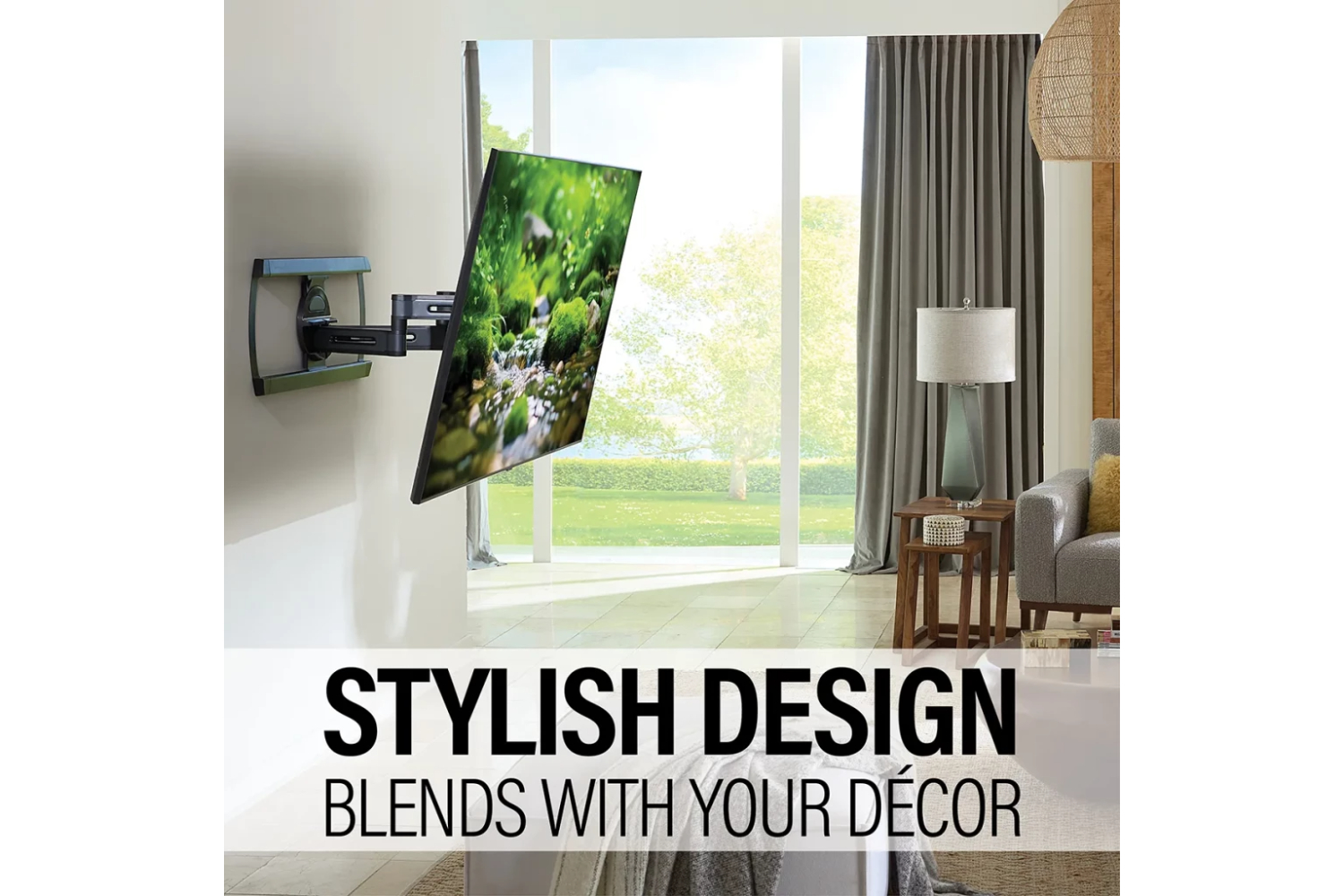 Sanus Advanced Full-Motion 4D Shift for TV Wall Mount 42" – 90" TVs | VLF928-B2