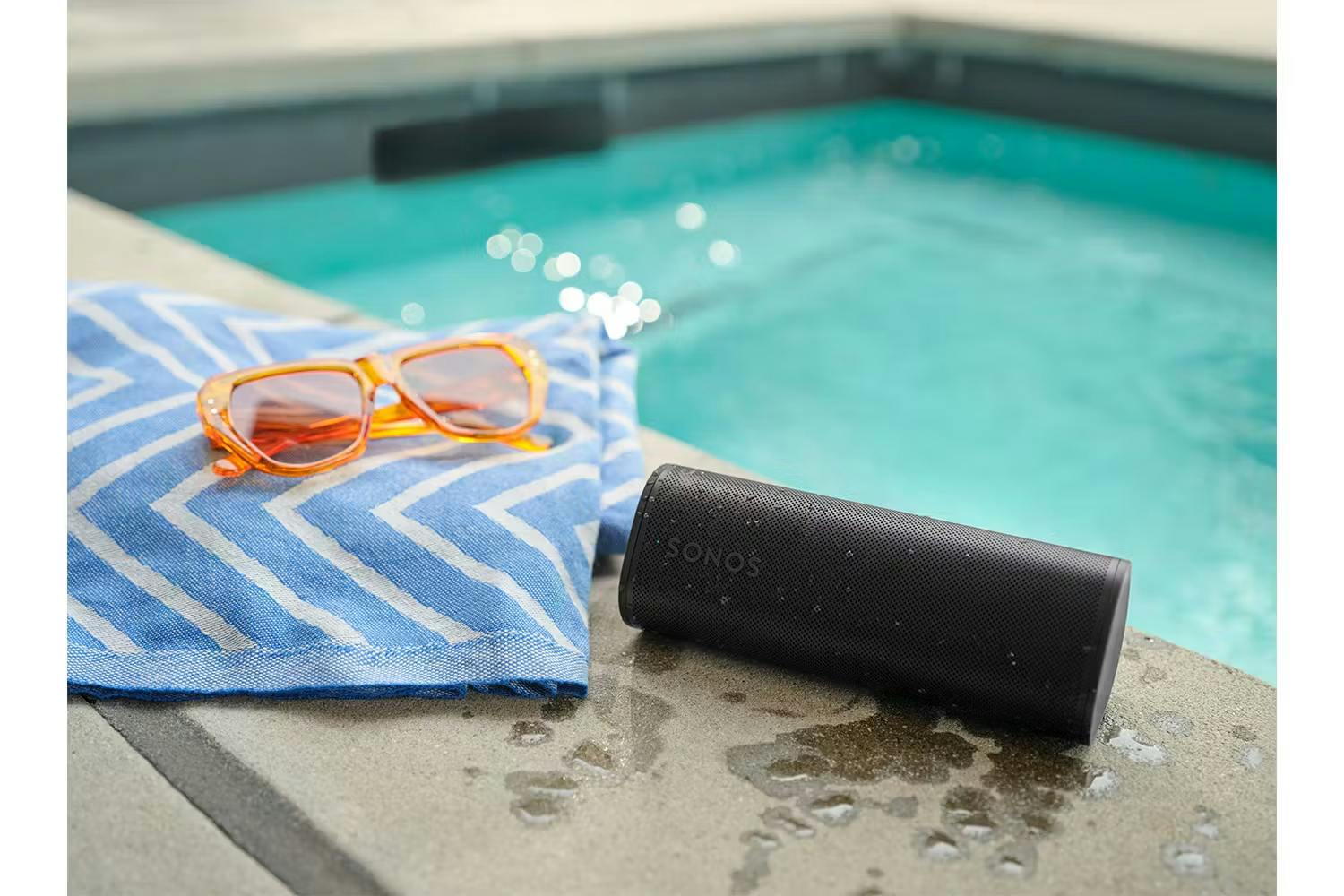 Sonos Roam 2 Portable Waterproof Bluetooth Speaker | Black