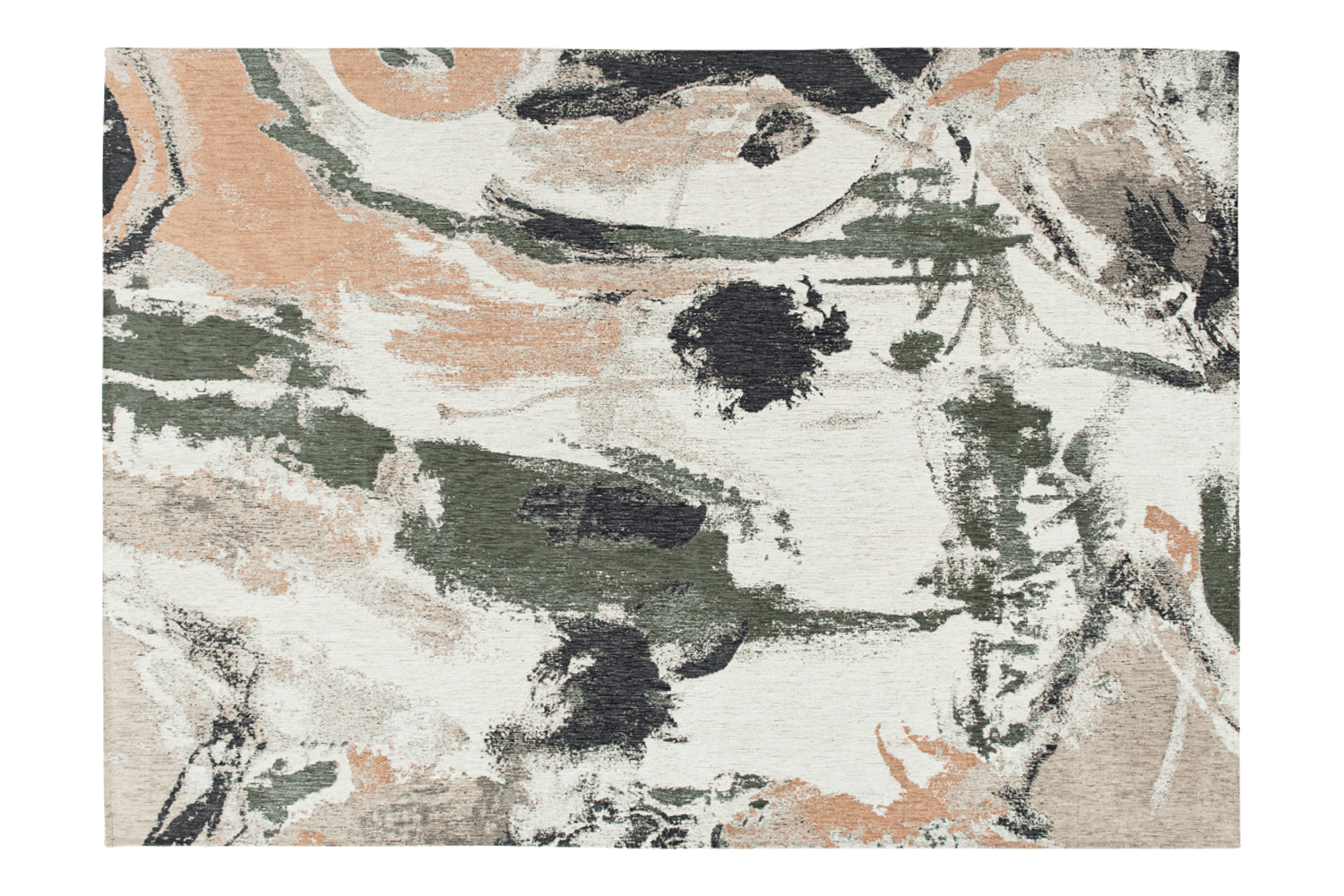 Eco Fresque Indian Rice Rug | Multi | 280 x 390 cm