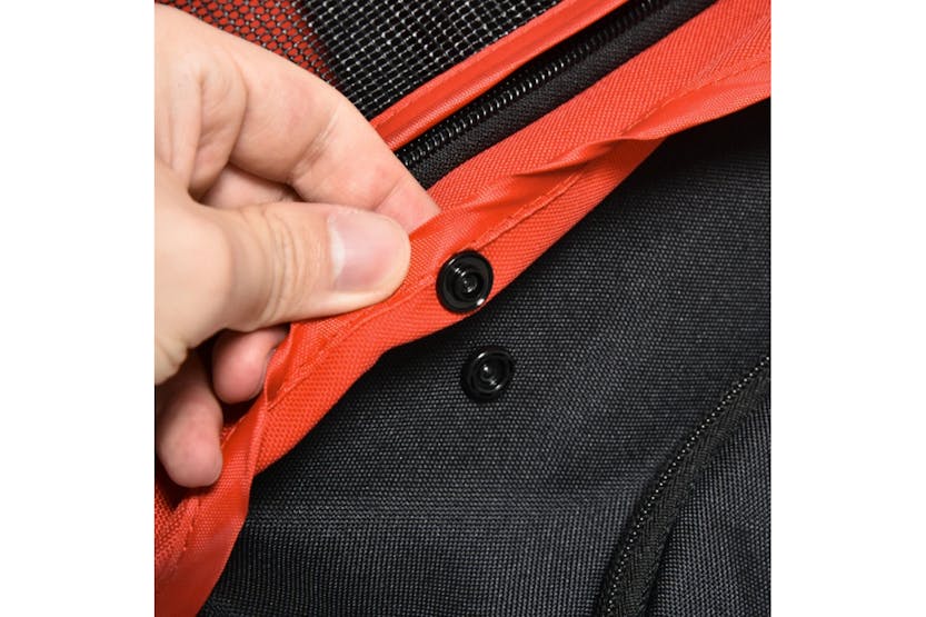 PawHut Oxford Cloth Pet Stroller | Red/Black