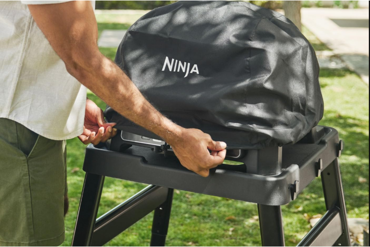 Ninja Woodfire XL Electric BBQ Grill Cover | Black