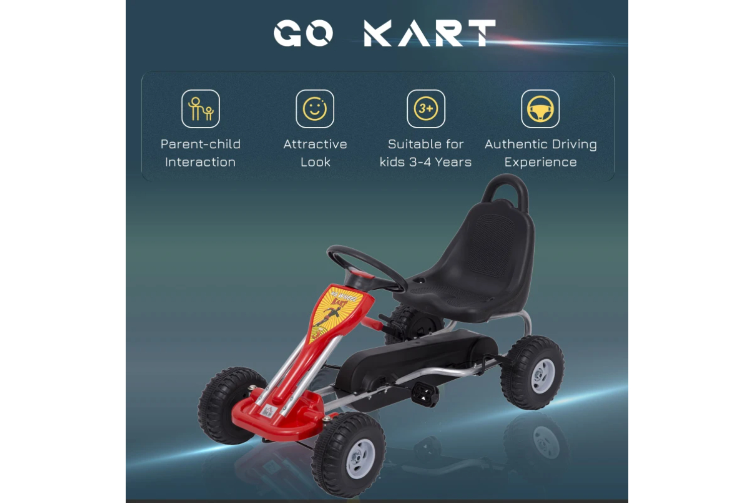 Pedal Go Kart Outdoor Fun Vehicle Ireland