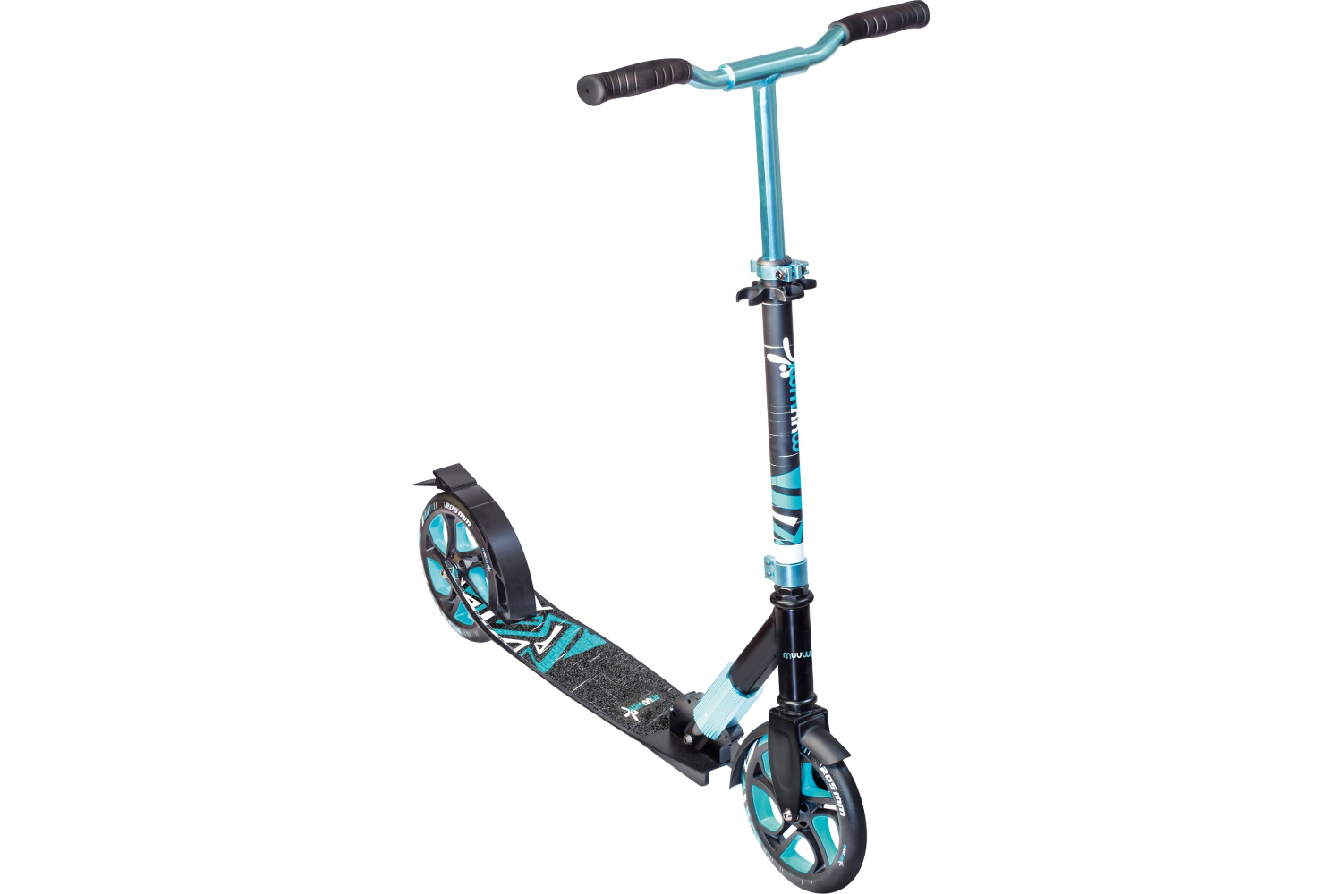 Muuwmi 549 Foldable Kickscooter Deluxe | 205 mm | Turquoise