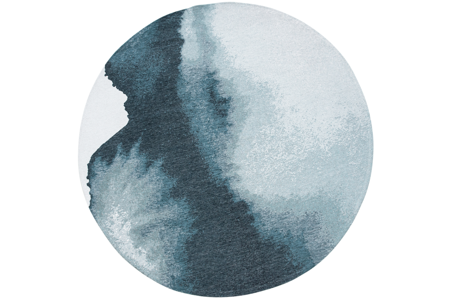 Louis De Poortere | Lagoon Indoor Eco Rug | Blue | 240 x 240 cm