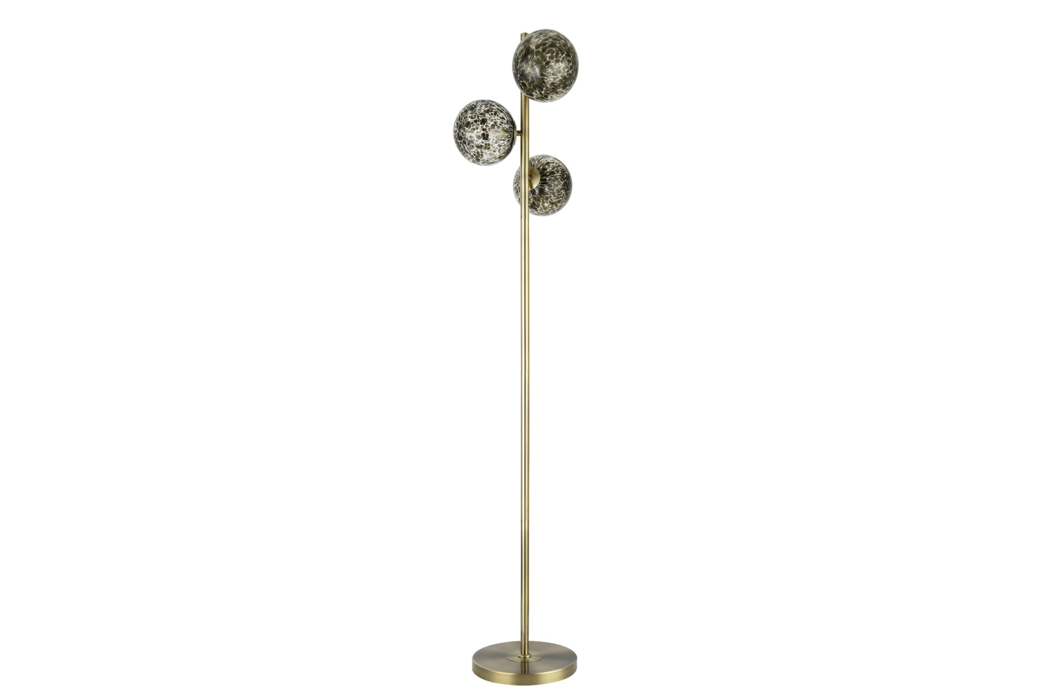 Sydney Galaxy Glass Floor Lamp | Black/Gold | 160 cm