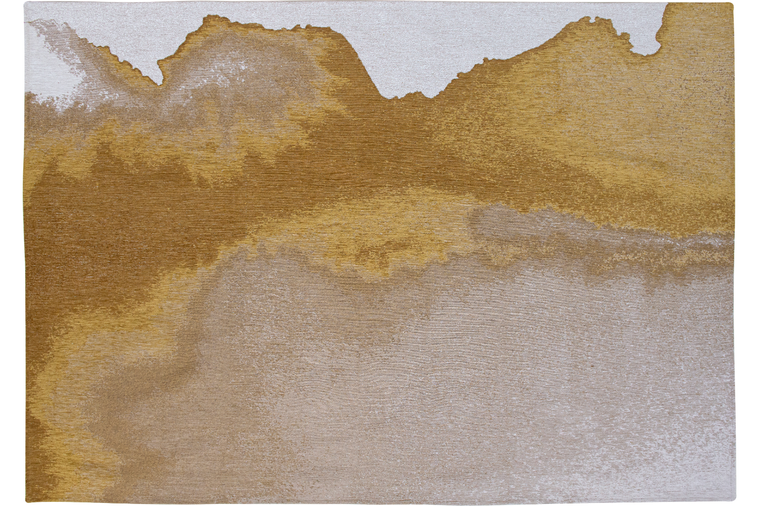 Louis De Poortere | Eco Lagoon Sunset Rug | Yellow | 280 x 390 cm