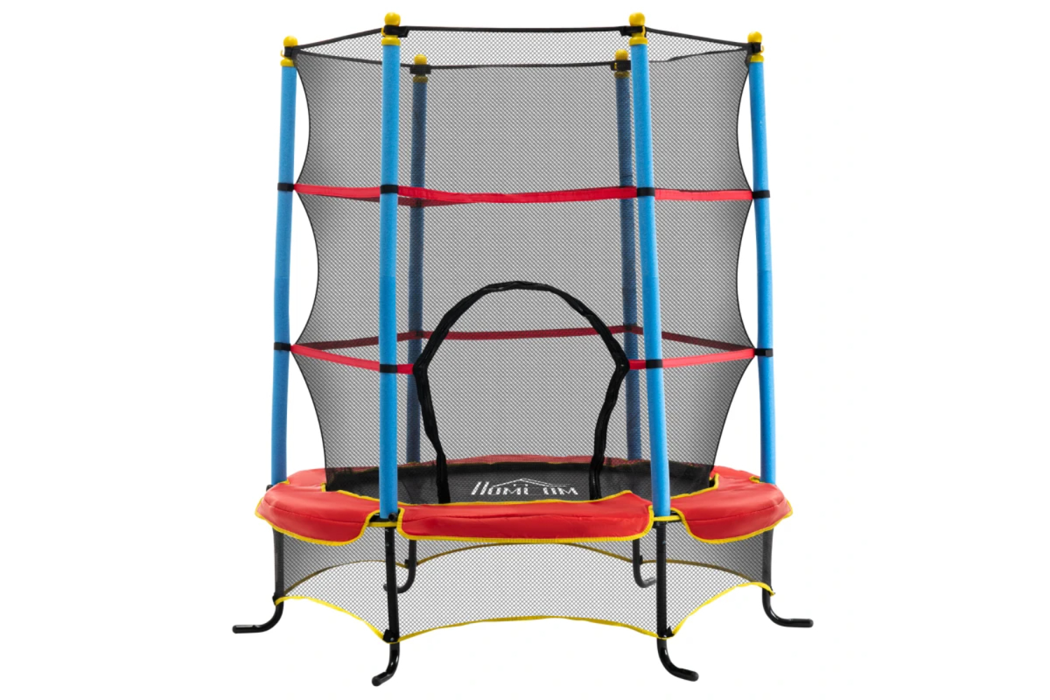 Homcom Kids Trampoline with Enclosure Net | Multi