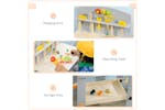 Homcom Tool Bench Toy with Storage Shelf Kids Workbench | 31 Pieces