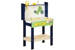 Homcom Wooden Toy Workbench Kids Tool Bench Pretend Play