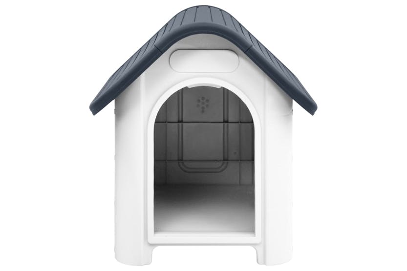 Vidaxl 152226 Dog House Grey 59x75x66 Cm Polypropylene