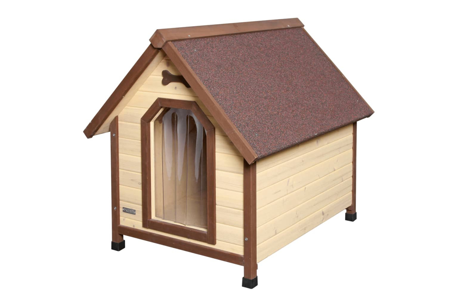 Kerbl 415575 Dog House 4-seasons 100x83x94 Cm Brown 81349