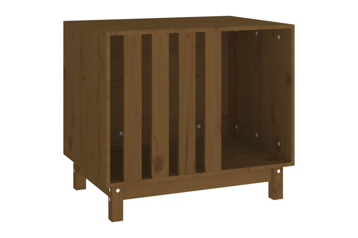 vidaXL 822484 Dog House Honey Brown 70x50x62cm Solid Wood Pine