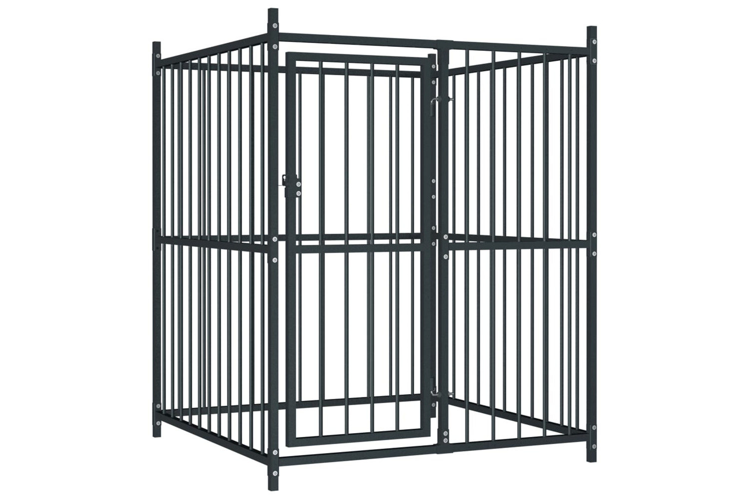 vidaXL 145763 Outdoor Dog Kennel 120x120x150cm