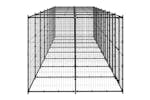 Vidaxl 3082266 Outdoor Dog Kennel Steel 19.36 M2