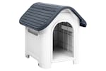 Vidaxl 152226 Dog House Grey 59x75x66 Cm Polypropylene