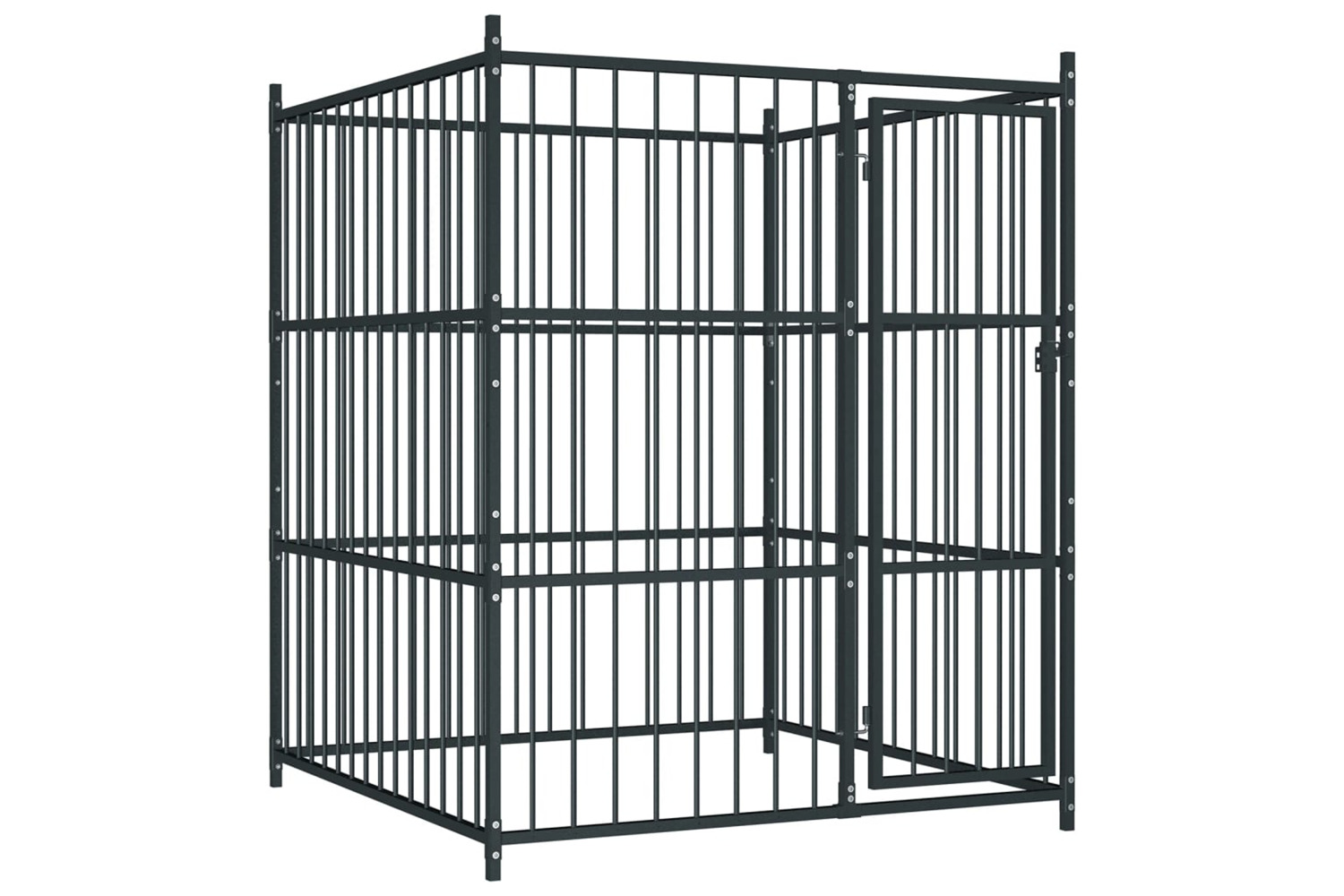 vidaXL 145761 Outdoor Dog Kennel 150x150x185cm