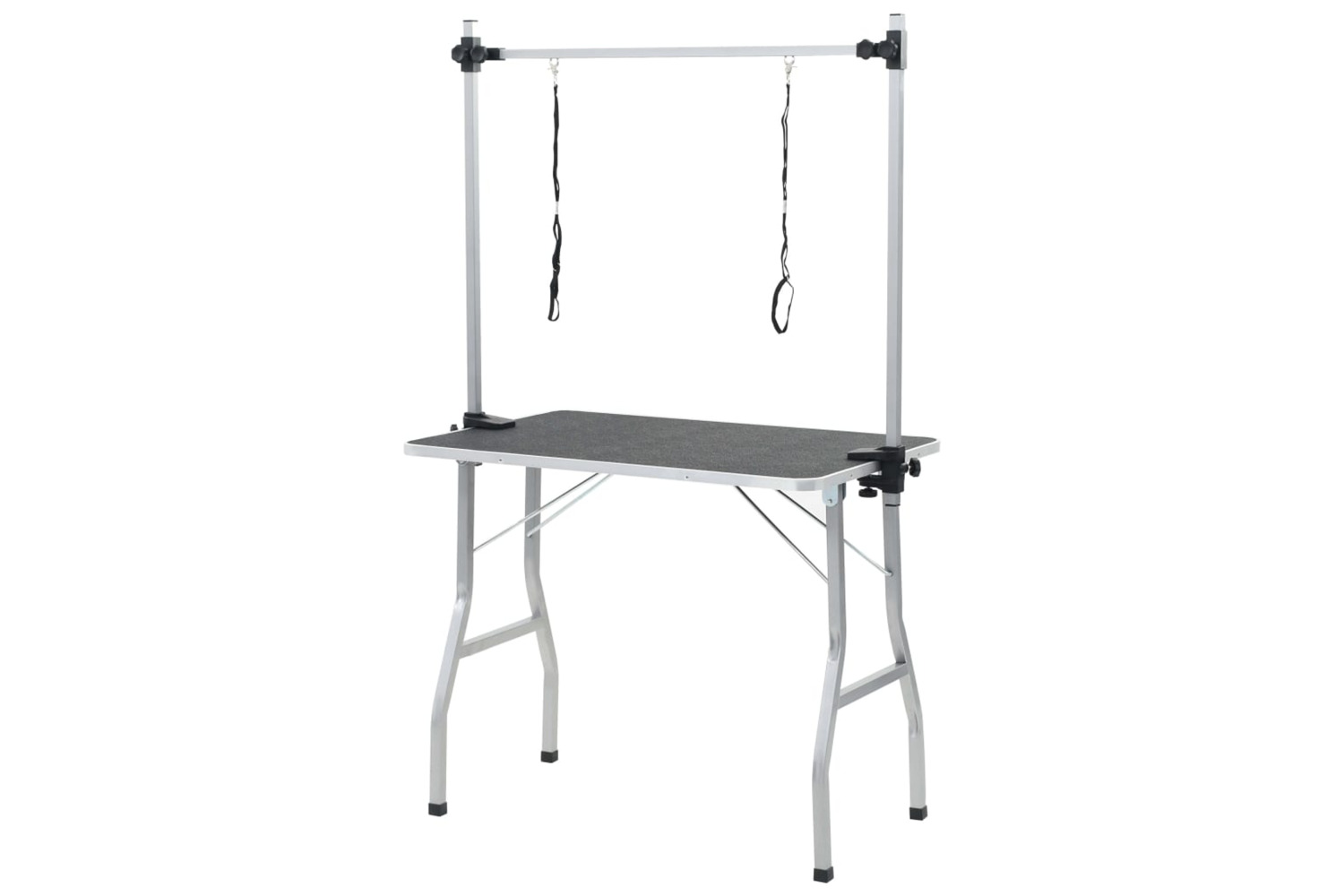 vidaXL 170170 Bath Grooming Table For Dogs Cats Pets Adjustable 2 Loops