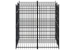 Vidaxl 3097937 Outdoor Dog Kennel Steel 3.69 M2