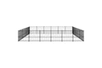 Vidaxl 3124646 Outdoor Dog Kennel Steel 50.81 M2