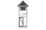 Vidaxl 172256 Bird House Grey 60x58.5x160 Cm Solid Wood Pine