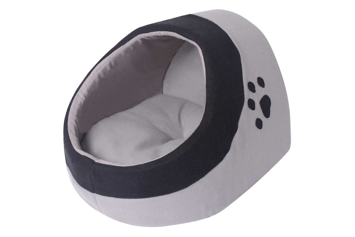 Vidaxl Cat Cubby Grey And Black M
