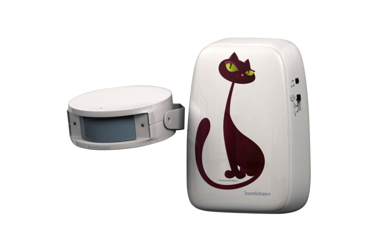 Innovadvance 411432 Cat Doorbell 50 M White