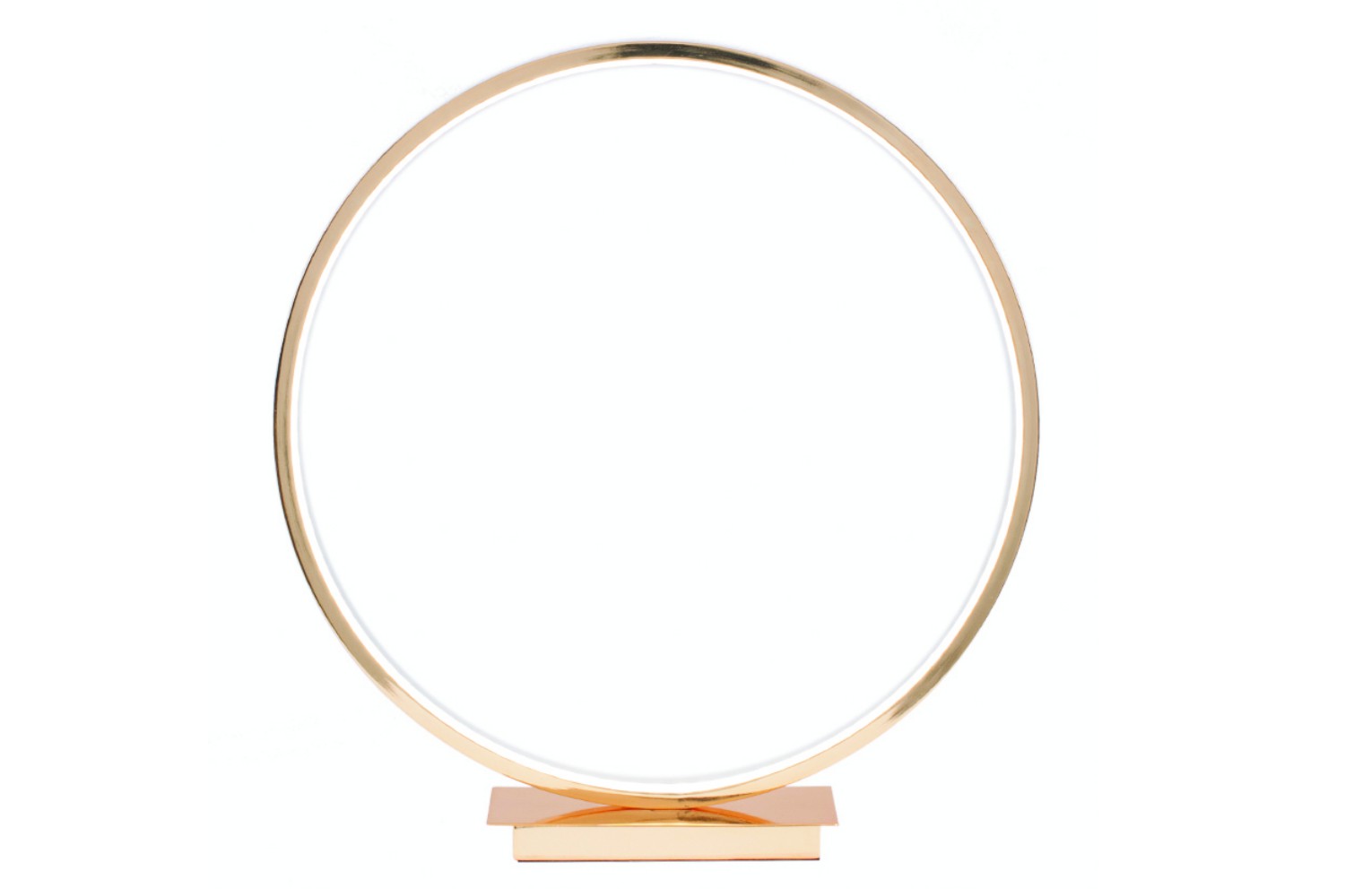 Gold Led Circle Table Lamp Ireland