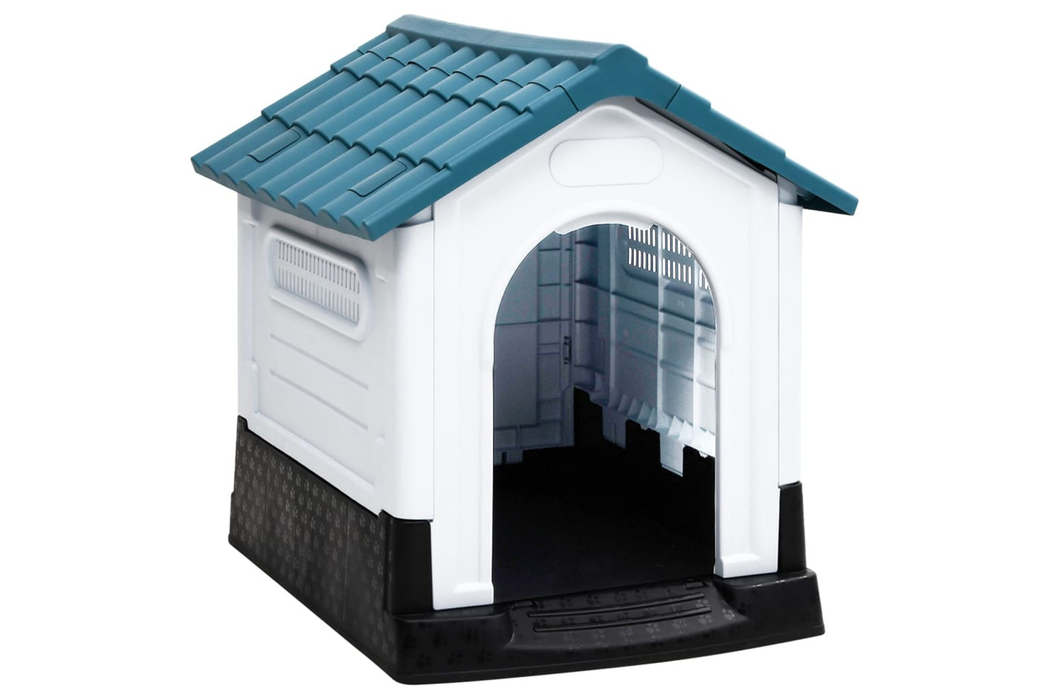 vidaXL 152227 Dog House Blue 57x68x66cm Polypropylene