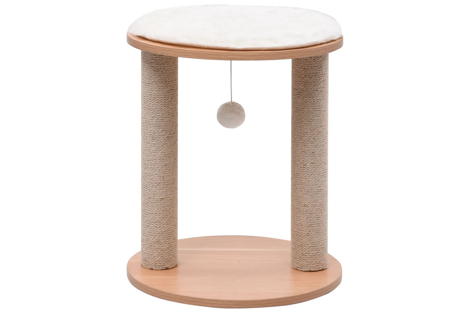 vidaXL 170935 Small Cat Tree With Scratching Posts 44cm