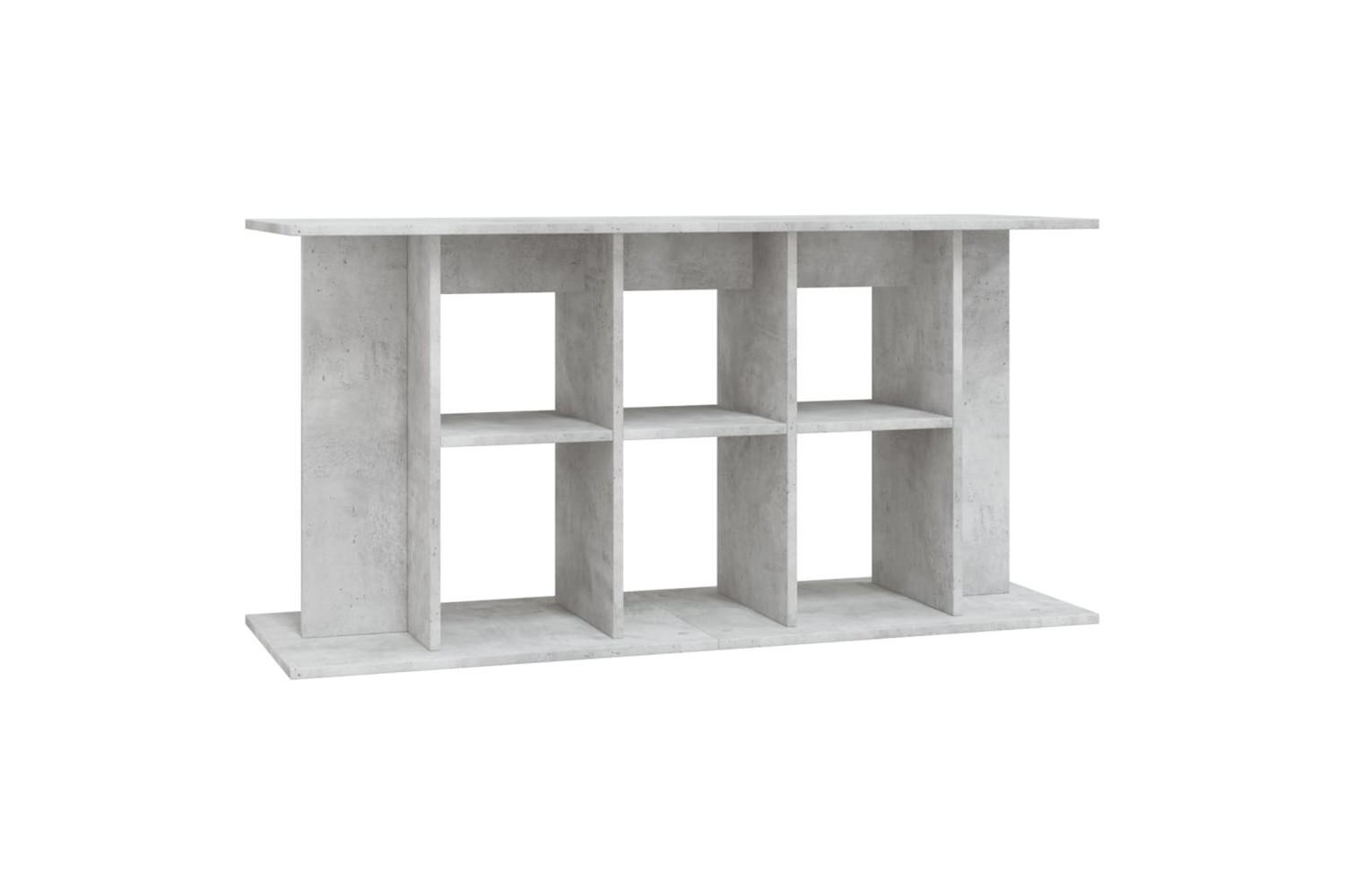 vidaXL 833595 Aquarium Stand Concrete Grey 120x40x60cm Engineered Wood