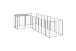 Vidaxl 3082225 Dog Kennel Black 6.05 M2 Steel