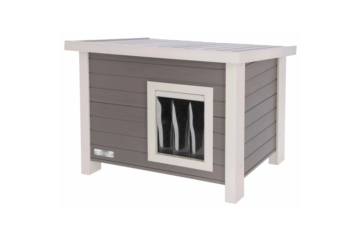 Kerbl 425770 Eco Cat House Eli 57x45x43cm Grey And White