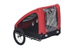 Vidaxl 92594 Pet Bike Trailer Red And Black